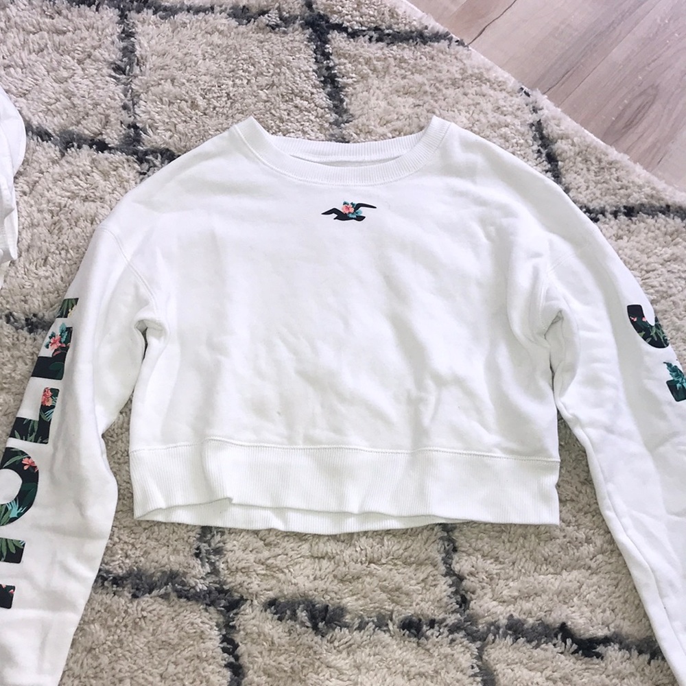 Hollister Cropped Sweater